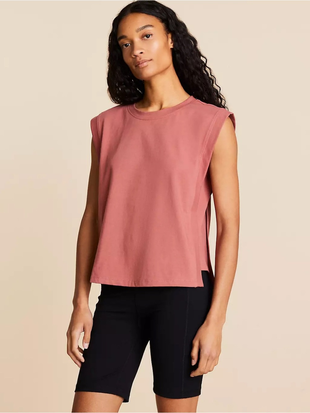 Lou & Grey Modern Jersey Muscle Tank Top